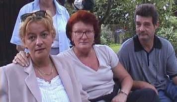 Bärbel, Gudrun, Dieter, Sommer 1999 bei Edith in Wächterbach